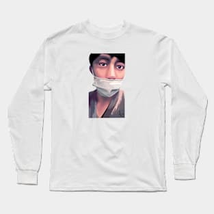 masked guy Long Sleeve T-Shirt